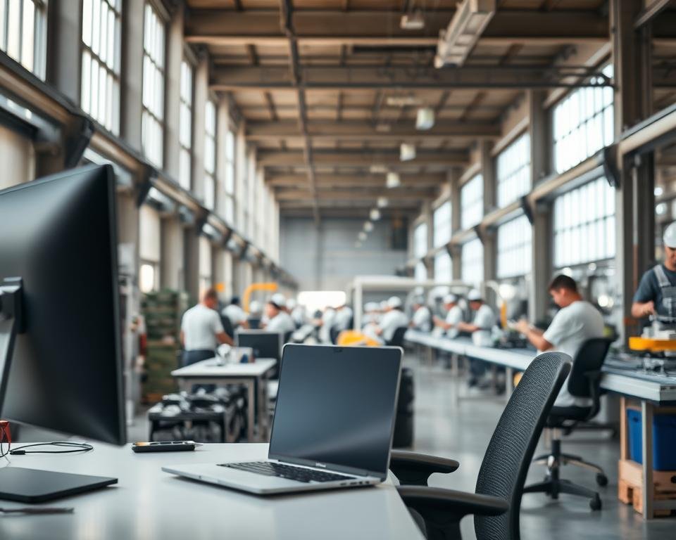 trabajo remoto en fábricas